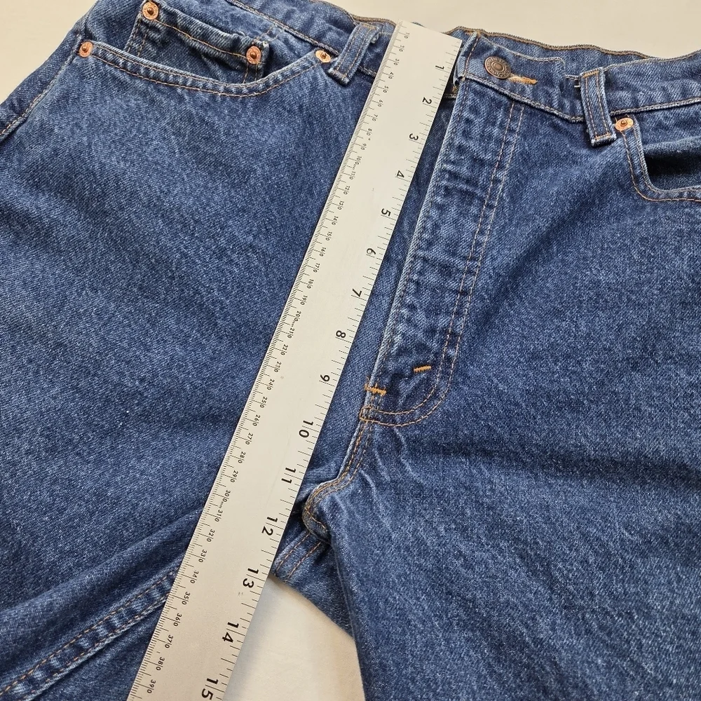 VTG‎ 1990 Levi’s 505-0217 Made in USA Jeans W36 L32 Blue Denim Regular Fit